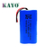 MSDS Rechargeable Lithium Battery Packs 7.4V 2200mAh NMC